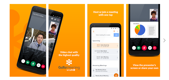 make other as a presenter in gotomeeting app