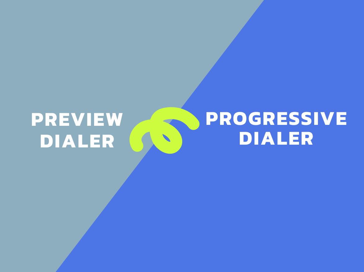 Progressive vs Preview dialer